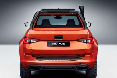 Der Skoda Mountiaq ist ein Kodiaq-Pickup mit Haken