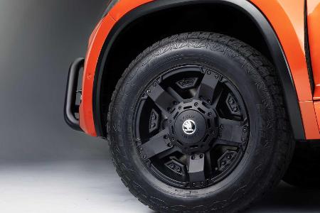 Der Skoda Mountiaq ist ein Kodiaq-Pickup mit Haken