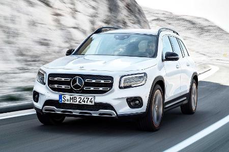 Mercedes GLB: SUV mit bis zu sieben Sitzplätzen