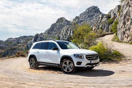 Mercedes GLB: SUV mit bis zu sieben Sitzplätzen