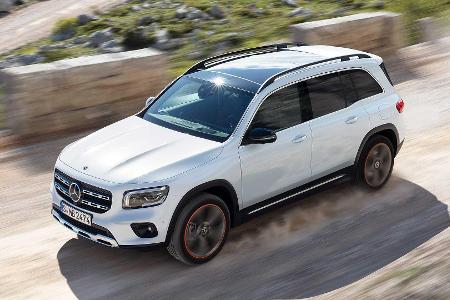 Mercedes GLB: SUV mit bis zu sieben Sitzplätzen