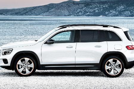 Mercedes GLB: SUV mit bis zu sieben Sitzplätzen