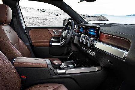 Mercedes GLB: SUV mit bis zu sieben Sitzplätzen