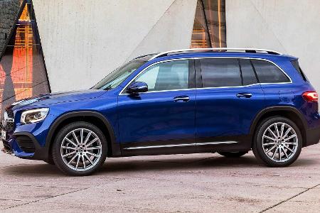 Mercedes GLB: SUV mit bis zu sieben Sitzplätzen