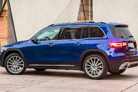 Mercedes GLB: SUV mit bis zu sieben Sitzplätzen