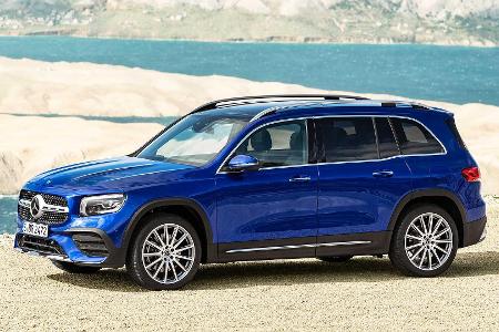 Mercedes GLB: SUV mit bis zu sieben Sitzplätzen
