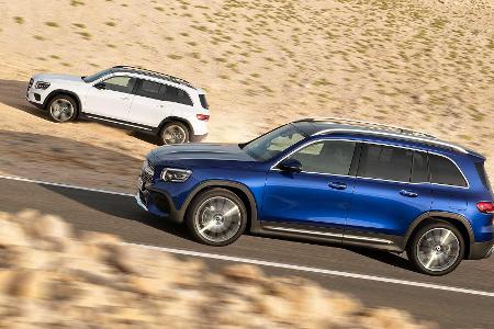 Mercedes GLB: SUV mit bis zu sieben Sitzplätzen