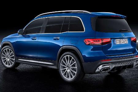 Mercedes GLB: SUV mit bis zu sieben Sitzplätzen