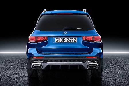 Mercedes GLB: SUV mit bis zu sieben Sitzplätzen