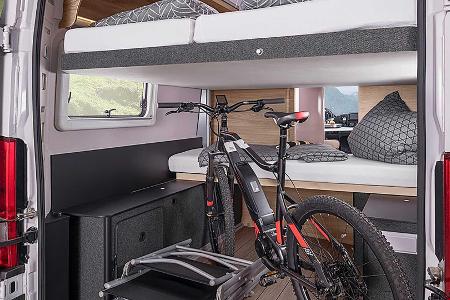 Neuer Knaus Boxlife Camper: Platz für 7 und Fahrräder