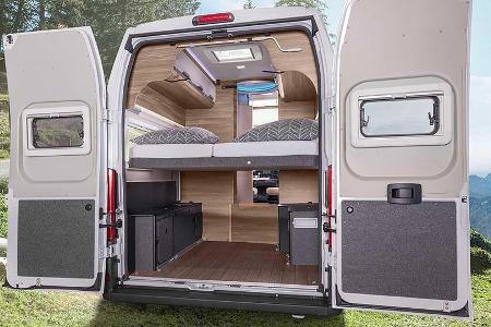 Neuer Knaus Boxlife Camper: Platz für 7 und Fahrräder