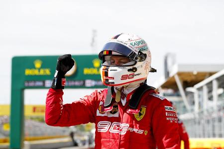 Erleichterter Vettel macht aus Interviews eine Comedy-Show