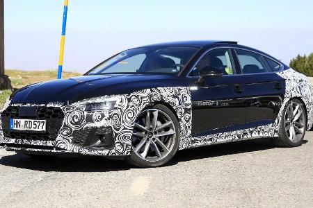 Audi A5 Sportback (2019) Erlkönig: Das Facelift naht