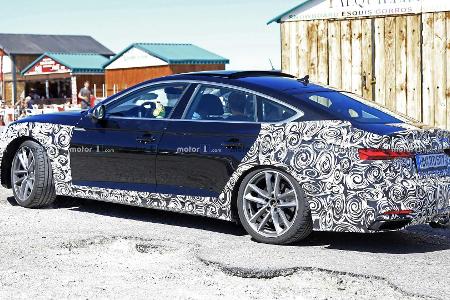 Audi A5 Sportback (2019) Erlkönig: Das Facelift naht