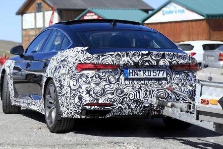 Audi A5 Sportback (2019) Erlkönig: Das Facelift naht