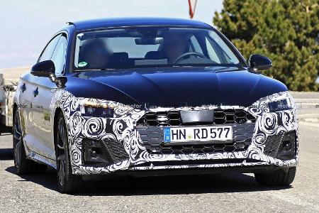 Audi A5 Sportback (2019) Erlkönig: Das Facelift naht
