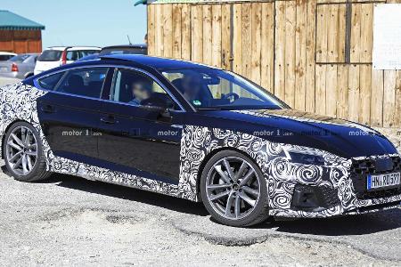 Audi A5 Sportback (2019) Erlkönig: Das Facelift naht