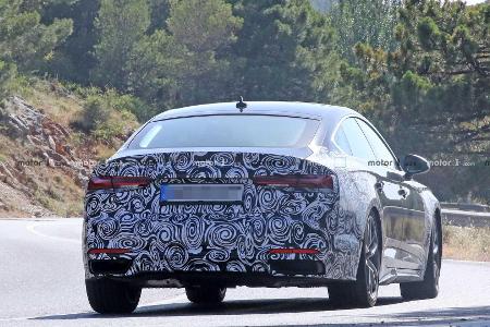 Audi A5 Sportback (2019) Erlkönig: Das Facelift naht