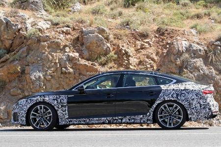 Audi A5 Sportback (2019) Erlkönig: Das Facelift naht