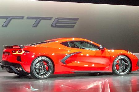 Chevrolet Corvette C8 mit Mittelmotor vorgestellt