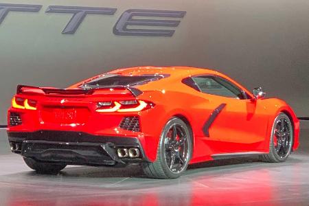 Chevrolet Corvette C8 mit Mittelmotor vorgestellt