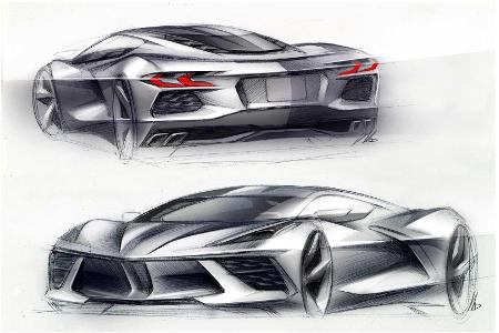 Chevrolet Corvette C8 mit Mittelmotor vorgestellt