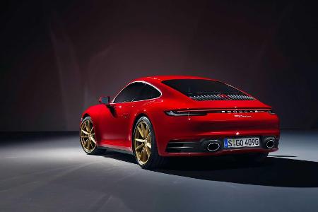 Porsche 911 Carrera (992): Neuer Basis-Elfer debütiert mit 385 PS