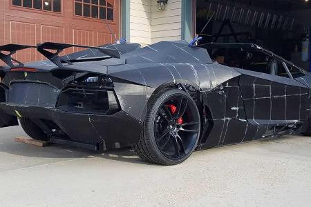 Physiker und sein Sohn 3D-drucken einen Lamborghini Aventador