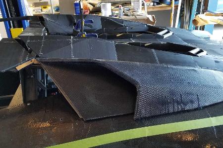 Physiker und sein Sohn 3D-drucken einen Lamborghini Aventador