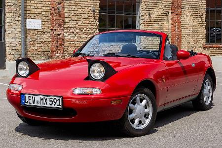 30 Jahre Mazda MX-5: Duell der Generationen