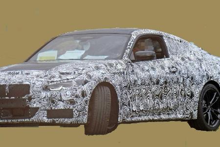 BMW 4er Coupé (2020) Erlkönig zum ersten Mal erwischt