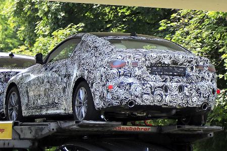 BMW 4er Coupé (2020) Erlkönig zum ersten Mal erwischt
