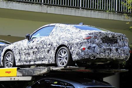 BMW 4er Coupé (2020) Erlkönig zum ersten Mal erwischt