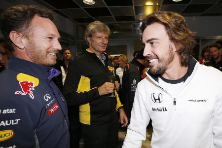 Fernando Alonso pflegt seine Kontakte zu den drei Topteams nach wie vor