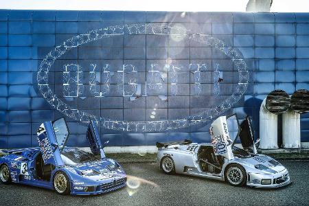 Bugatti EB110: Der Supersportwagen vor dem Veyron