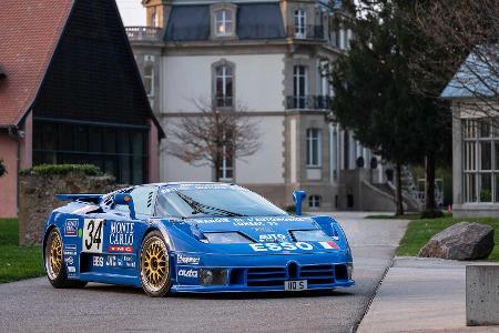 Bugatti EB110: Der Supersportwagen vor dem Veyron