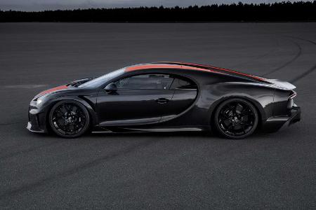 Der Bugatti Chiron SS hätte sogar Tempo 515 geschafft