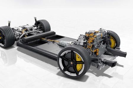 Porsche Taycan (2019): Die Technik des Elektro-Sportwagens