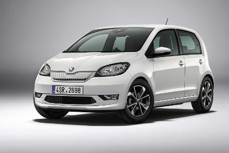 Skoda Citigo e iV/Seat Mii Electric/VW e-Up im Vergleich