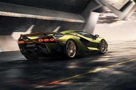 Lamborghini Sián: Limitierter Hybrid-Supersportler