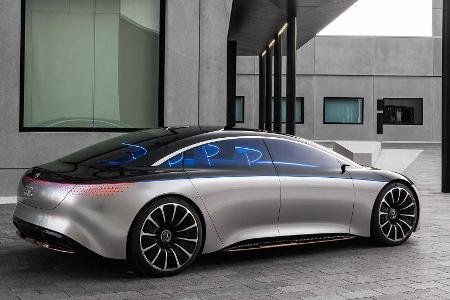Mercedes Vision EQS: Oberklasselimousine auf neuer Elektro-Plattform