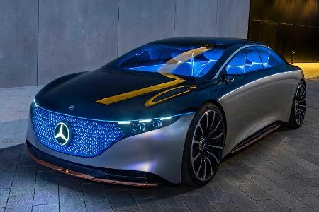 Mercedes Vision EQS: Oberklasselimousine auf neuer Elektro-Plattform