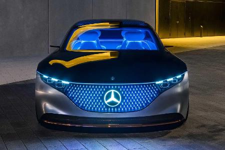 Mercedes Vision EQS: Oberklasselimousine auf neuer Elektro-Plattform
