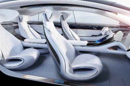 Mercedes Vision EQS: Oberklasselimousine auf neuer Elektro-Plattform