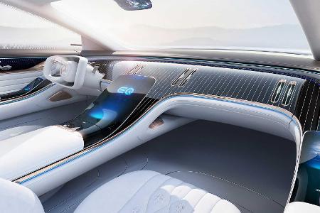Mercedes Vision EQS: Oberklasselimousine auf neuer Elektro-Plattform