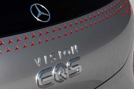 Mercedes Vision EQS: Oberklasselimousine auf neuer Elektro-Plattform