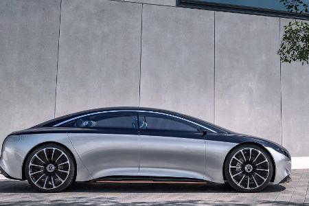 Mercedes Vision EQS: Oberklasselimousine auf neuer Elektro-Plattform