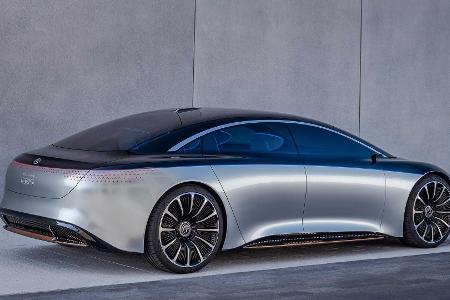 Mercedes Vision EQS: Oberklasselimousine auf neuer Elektro-Plattform