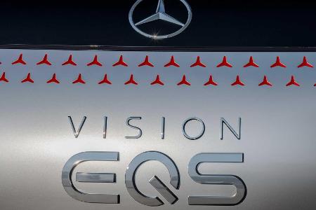Mercedes Vision EQS: Oberklasselimousine auf neuer Elektro-Plattform