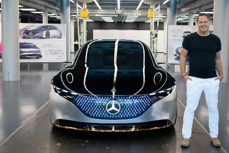 Mercedes Vision EQS: Oberklasselimousine auf neuer Elektro-Plattform
